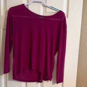 Old Navy Fuchsia Long Sleeve Top